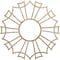 Ekena Millwork Augustus Wood Fretwork Pierced Ceiling Medallion, Red Oak, 26"OD x 9 1/8"ID x 1/4"T CMWP26X26X0250AURO - alternate 1